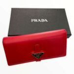 Women’s Leather Rfid Flap Wallet Prada.8093 - Brand INT Collection