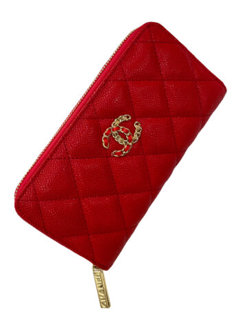 Women’s Leather Rfid Flap Wallet Chanel.8379 - Brand INT Collection