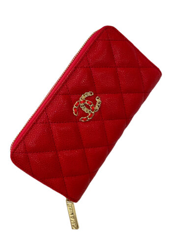 Women’s Leather Rfid Flap Wallet Chanel.8379 - Brand INT Collection
