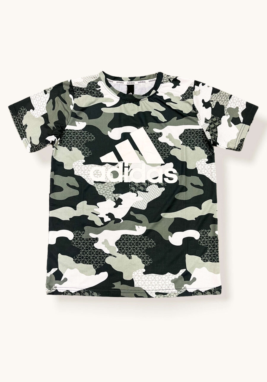 Graphic Print Crew Neck T Shirt​ Adidas.102 - Brand INT Collection