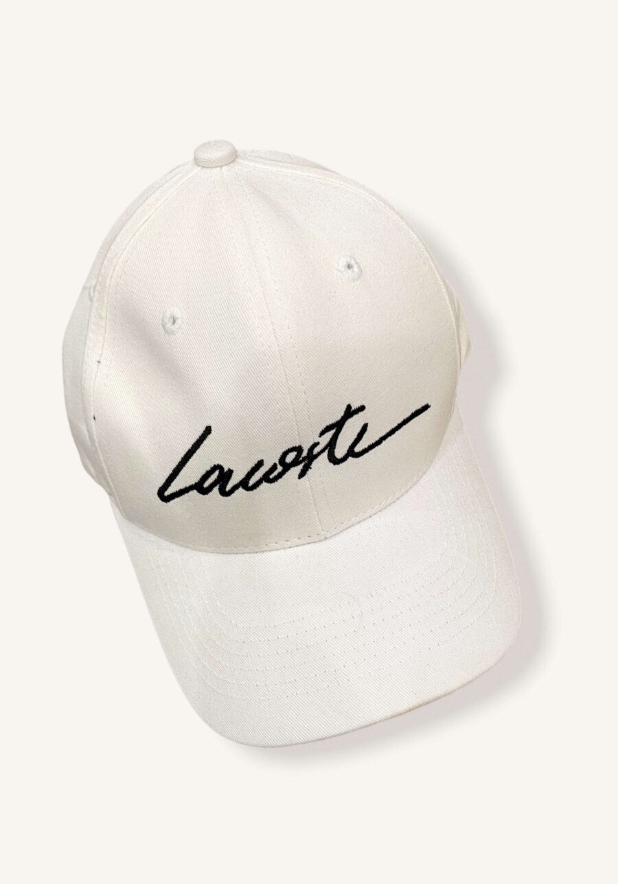 Fashionable Embroidered Cap Lacoste - Brand INT Collection